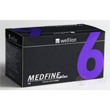 Wellion MEDFINE plus Penneedles 6 mm ihla na aplikáciu inzulínu pomocou pera 1x100 ks obrázok