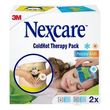 3M Nexcare ColdHot Therapy Pack Happy Kids vrecko, gélový obklad pre deti 1x2 ks obrázok
