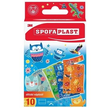 3M SPOFAPLAST č.117 Detské náplasti 10 x 6 cm, 1x10 ks obrázok