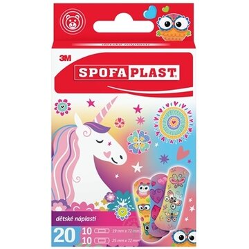 3M SPOFAPLAST č.119 Detské náplasti 2 veľkosti, dievčenský motív 1x20 ks obrázok