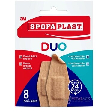 3M SPOFAPLAST č.612 DUO náplasti mix 2 veľkosti, obálka 1x8 ks obrázok