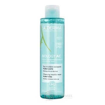 A-DERMA BIOLOGY AC Čistiaca micelárna voda pleť so sklonom k akné 1x200 ml obrázok