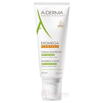 A-DERMA EXOMEGA CONTROL CRÈME ÉMOLLIENTE emolienčný krém 1x200 ml obrázok