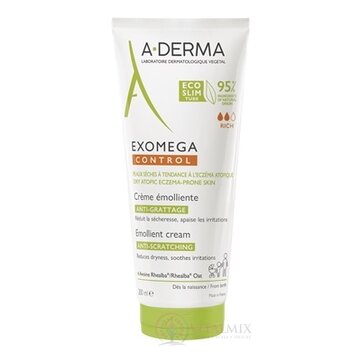 A-DERMA EXOMEGA CONTROL Emolienčný KRÉM (inov.2022, eco tube) 1x200 ml obrázok
