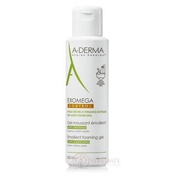 A-DERMA EXOMEGA CONTROL GEL MOUSSANT ÉMOLLIENT zvláčňujúci penivý gél 1x500 ml obrázok