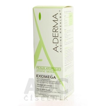 A-DERMA EXOMEGA HUILE NETTOYANTE inov. sprchovací čistiaci olej 1x200 ml obrázok