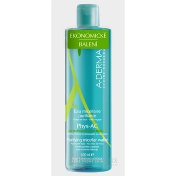 A-DERMA PHYS-AC EAU MICELLAIRE PURIFIANTE čistiaca micelárna voda 1x400 ml obrázok
