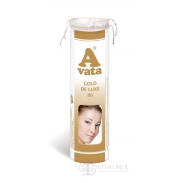 A vata GOLD DE LUXE kozmetické tampóny 1x80 ks obrázok
