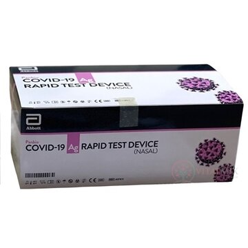 Abbott Panbio COVID-19 Ag RAPID TEST DEVICE súprava na nazálny rýchlotest 1x25 ks obrázok