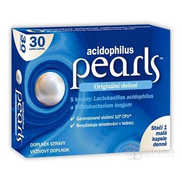 acidophilus pearls cps (inov. 2021) 1x30 ks obrázok