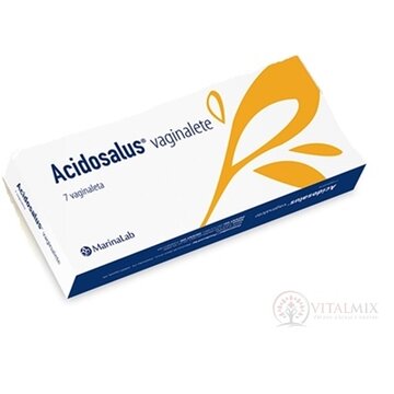 ACIDOSALUS vaginalete vaginálne čapíky 1x7 ks obrázok
