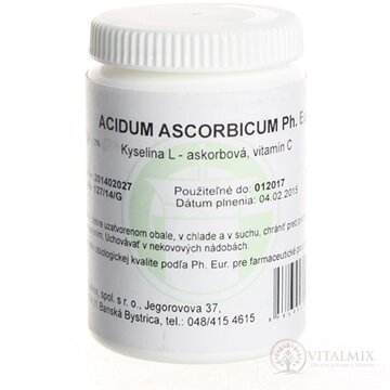 ACIDUM ASCORBICUM Ph.Eur. - GALVEX plv 1x100 g obrázok