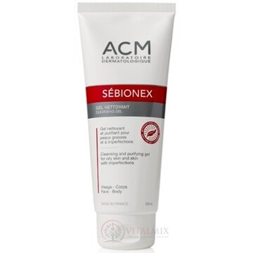 ACM SÉBIONEX Čistiaci GÉL na problematickú pleť 1x200 ml obrázok