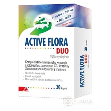 ACTIVE FLORA DUO cps 1x30 ks obrázok