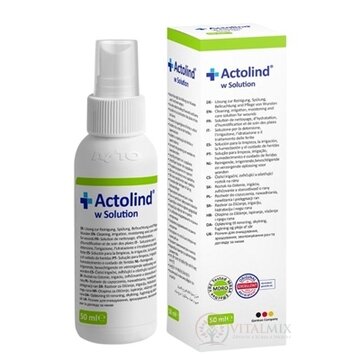 Actolind w Solution roztok v spreji na akútne, chronické a infikované rany, 1x50 ml obrázok