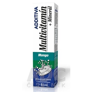 ADDITIVA MULTIVITAMÍN + Minerál, Mango tbl eff 1x20 ks obrázok