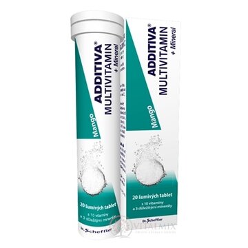 ADDITIVA MULTIVITAMÍN + Minerál, Mango tbl eff 1x20 ks obrázok