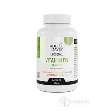 Adelle Davis Liposomal VITAMIN D3, 2000 IU cps 1x60 ks obrázok