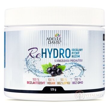 ADELLE DAVIS ReHYDRO prášok s ríbezľovou príchuťou 1x129 g obrázok