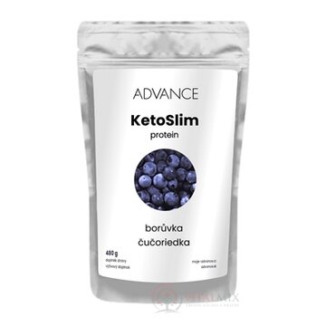 ADVANCE KetoSlim protein - príchuť čučoriedka proteínový koktail 1x480 g obrázok