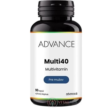 ADVANCE Multi40 Multivitamín Pre mužov cps 1x90 ks obrázok