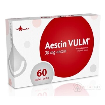 Aescin VULM 30 mg tbl flm 1x60 ks obrázok