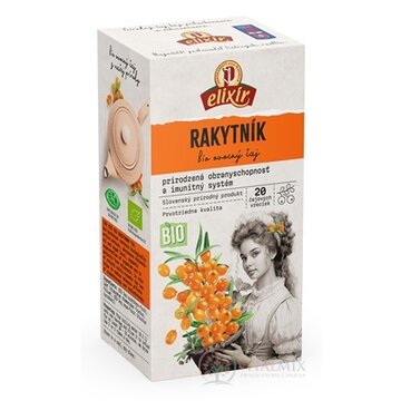 AGROKARPATY BIO RAKYTNÍK bylinný čaj, prírodný produkt 20x3 g (60 g) obrázok