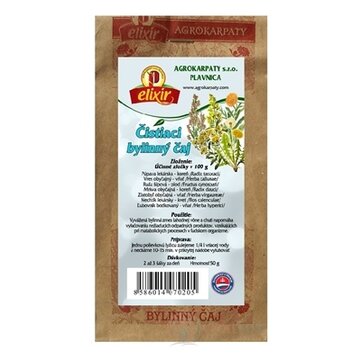 AGROKARPATY ČISTIACI ČAJ bylinný čaj1x50 g obrázok