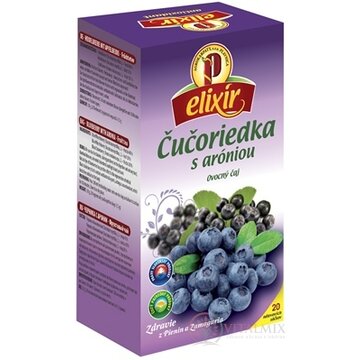 AGROKARPATY ČUČORIEDKA s aróniou ovocný čaj, balené vrecúška, 20x1,5 g (30 g) obrázok