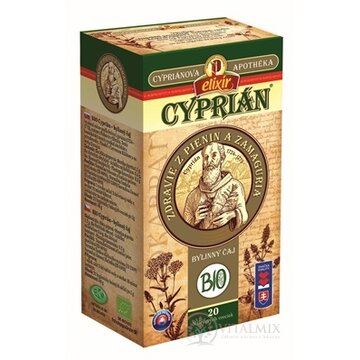 AGROKARPATY CYPRIÁN, CYPRIÁN BIO bylinný čaj, čistý prírodný produkt 20x2 g (40 g) obrázok