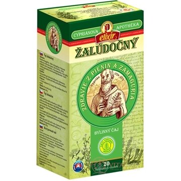 AGROKARPATY CYPRIÁN, ŽALÚDOČNÝ bylinný čaj, čistý prírodný produkt, 20x2 g (40 g) obrázok