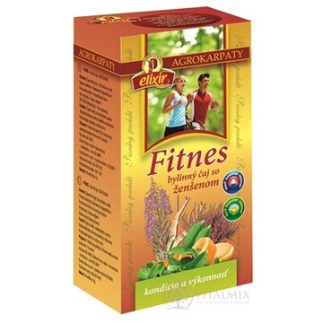 AGROKARPATY FITNES čaj so ženšenom čistý prírodný produkt, 20x2 g (40 g) obrázok