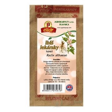 AGROKARPATY IBIŠ LEKÁRSKY koreň bylinný čaj 1x30 g obrázok