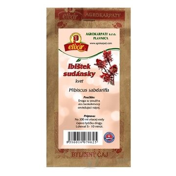 AGROKARPATY IBIŠTEK SUDÁNSKY kvet bylinný čaj 1x30 g obrázok