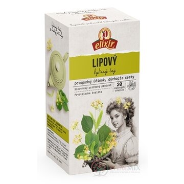 AGROKARPATY Lipový čaj bylinný čaj, čistý prírodný produkt, 20x2 g (40 g) obrázok