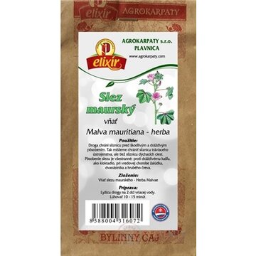 AGROKARPATY SLEZ MAURSKÝ  kvet bylinný čaj 1x20 g obrázok