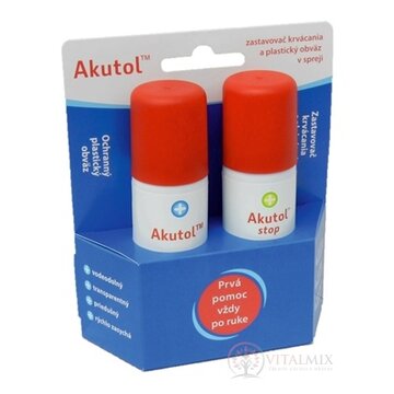 Akutol duo pack Akutol sprej 60 ml + Akutol stop sprej 60 ml, 1x1 set obrázok