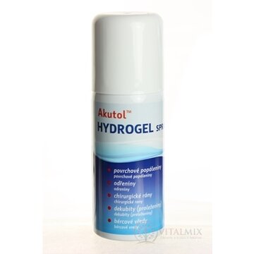 Akutol HYDROGEL spray 1x75 g obrázok