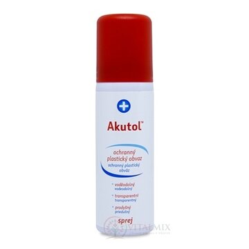 Akutol spray plastický obväz ochranný, sprej s hnacím plynom, 1x60 ml obrázok