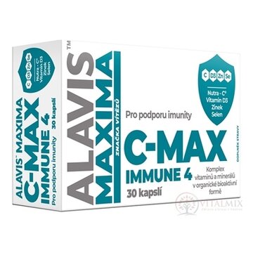 ALAVIS MAXIMA C-MAX IMMUNE 4 cps 1x30 ks obrázok