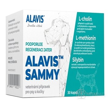 ALAVIS SAMMY cps pre psy a mačky (inov. 2025) 1x30 ks obrázok