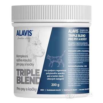 ALAVIS TRIPLE BLEND Pre psy a mačky prášok 1x200 g obrázok
