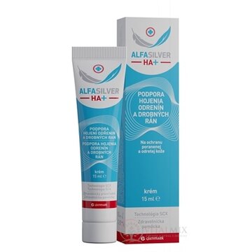 ALFASILVER HA+ krém na ošetrenie rán 1x15 ml obrázok