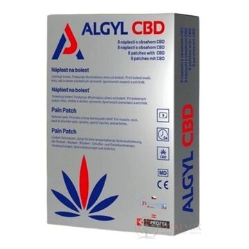 ALGYL CBD Náplasť na bolesť 1x8 ks obrázok