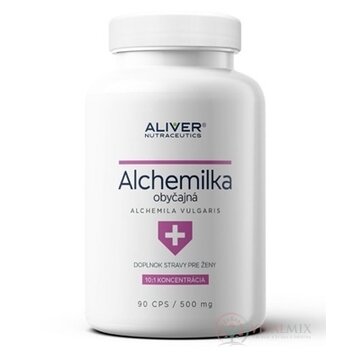 ALIVER Alchemilka obyčajná cps (koncentrácia 10:1) 1x90 ks obrázok