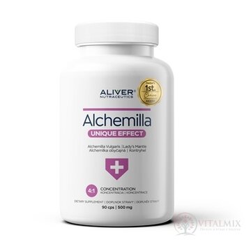 ALIVER Alchemilka obyčajná cps (koncentrácia 10:1) 1x90 ks obrázok