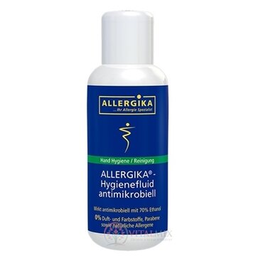 ALLERGIKA ANTIMIKROBIÁLNY ROZTOK (Hand Hygienefluid) na hygienu a dezinfekciu rúk 1x200 ml obrázok