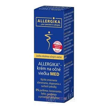 ALLERGIKA Krém na očné viečka MED 1x15 ml obrázok