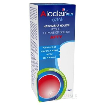 Aloclair PLUS roztok ústna voda 1x120 ml obrázok