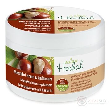 ALPA Herbal Masážny krém s gaštanom 1x250 ml obrázok